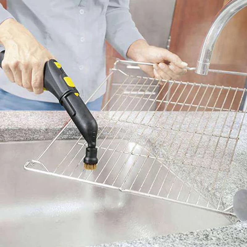 Tête de brosse pour nettoyeur à vapeur Karcher, remplacement, accessoires, buse de fenêtre, brosse r