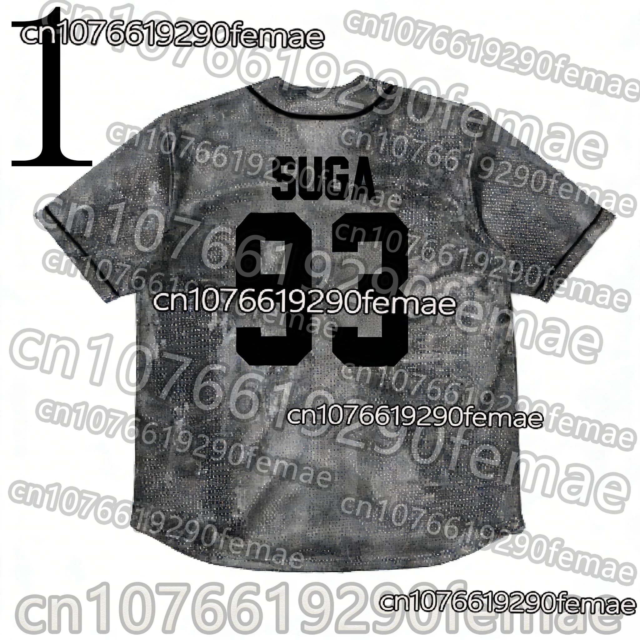 Nouveautés 2026 pour hommes et femmes KPOP # T-shirt de baseball 97, maillot de sport quotidien pour