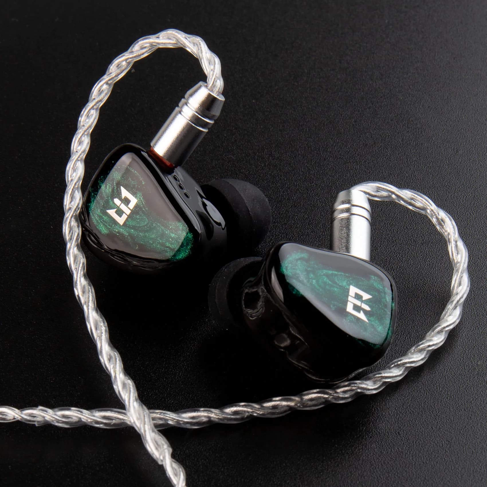 TRI-Écouteurs intra-auriculaires filaires Star River 2esse, écouteurs avec interrupteur de réglage, 