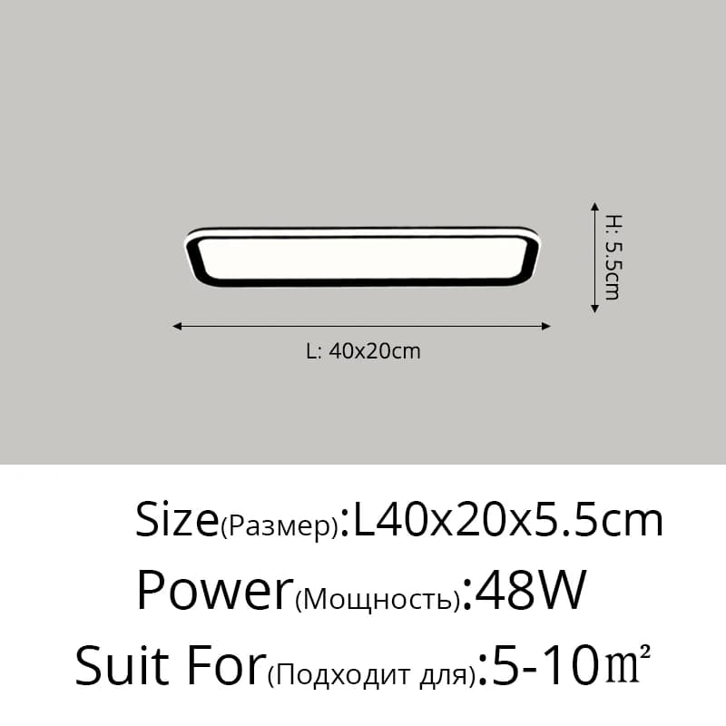 Lampes d'allée de couloir LED plafonniers blanc jaune lampes pour couloir balcon éclairage intérieur