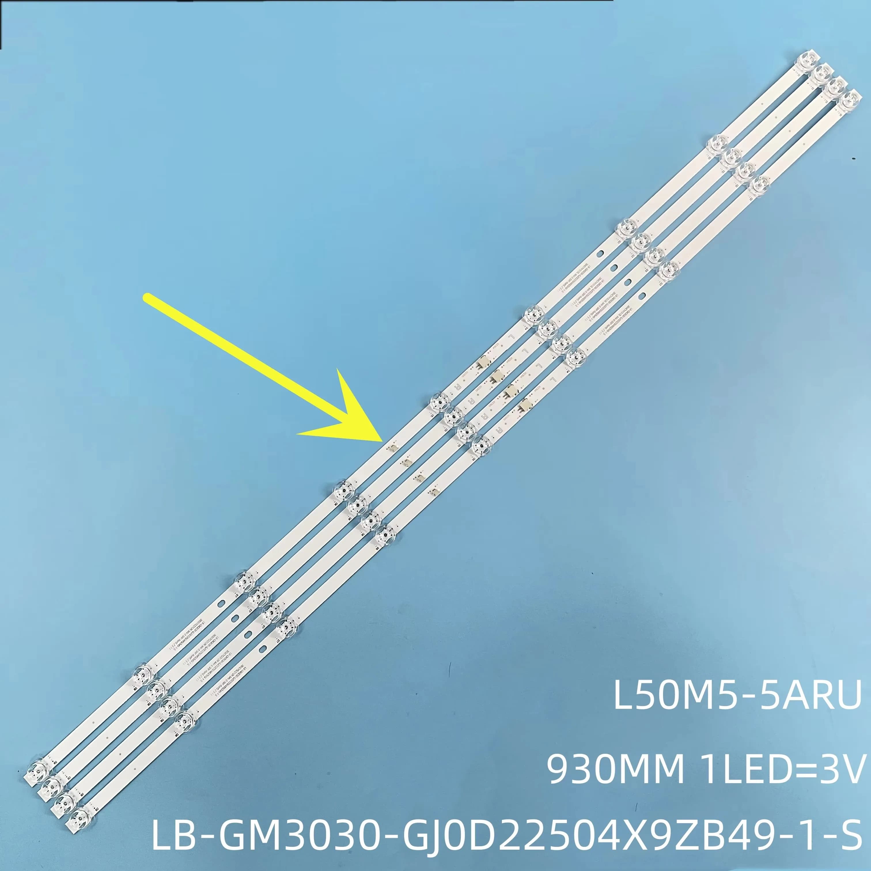 3v LED Rétro-Éclairage pour L50M5-5ARU L50M5-AD LED-50U670PLED50U570P 0D50D09-ZC23AG-03 K50DLP8F 50V
