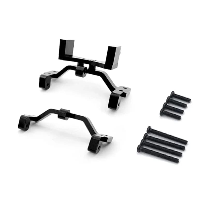 Support de fixation de tige de direction et support de servo en métal pour voitures RC MN D90 MN99S 