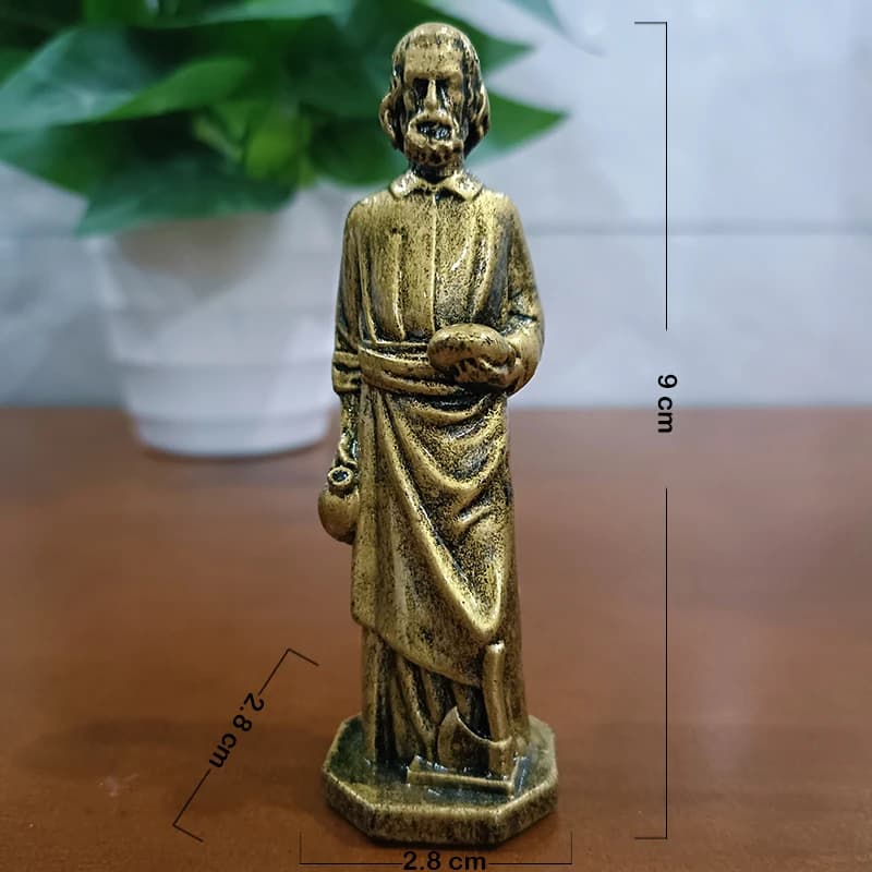 Statue de Saint Joseph de Westmon Works pour la vente de maisons, avec carte d'instructions, figurin