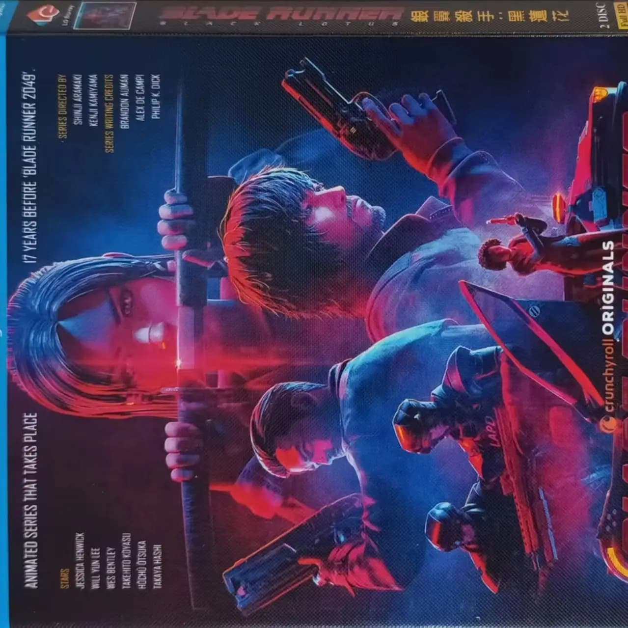Blade Runner : Black Lotus ‎ Coffret Blu-ray 2 disques toutes régions, neuf