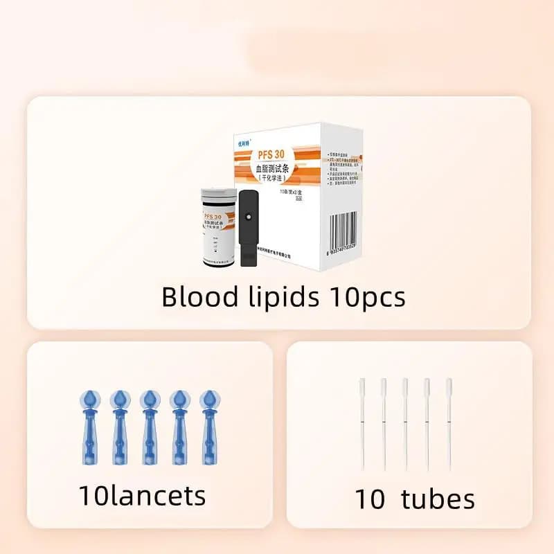 URIT PFS-30 bandelettes de Test PFS-30A 5in1 analyseur de lipides 10/20/40 bandelettes de Test ménag