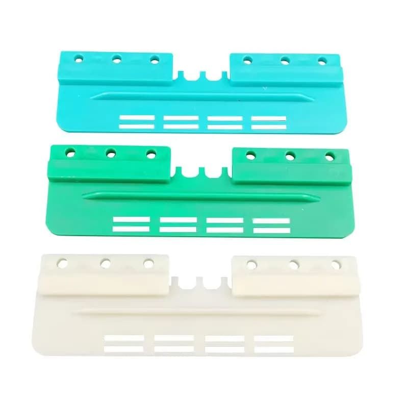 Nid anti-vol pour porte de ruche, accent de boîte anti-course, blanc, vert, bleu, 10 pièces