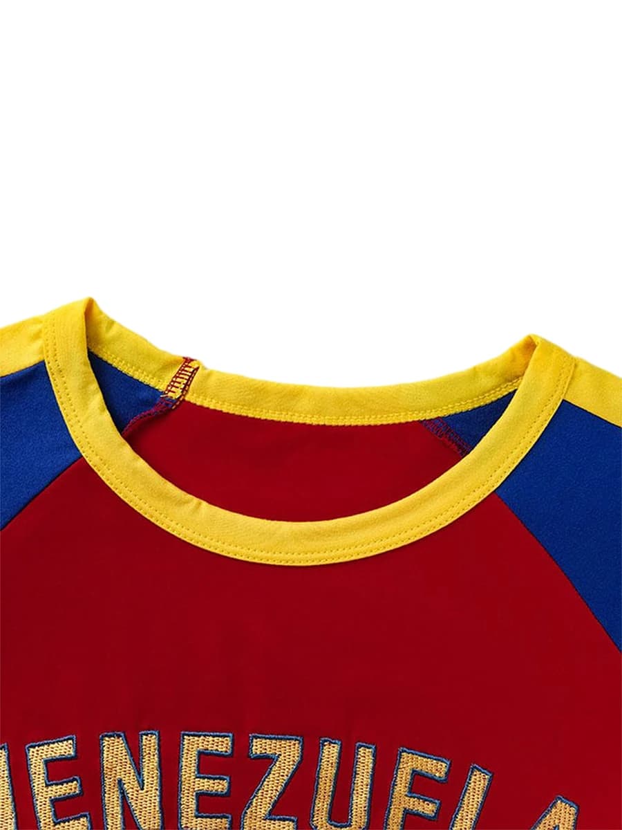 T-Shirt à Manches Courtes et Col Ras du Cou pour Femme, Streetwear, Patchwork Graphique, Slim Fit, p