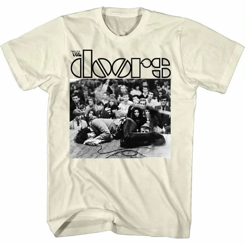 2026 Jim Morrison The Doors - T-shirt rétro classique à manches courtes