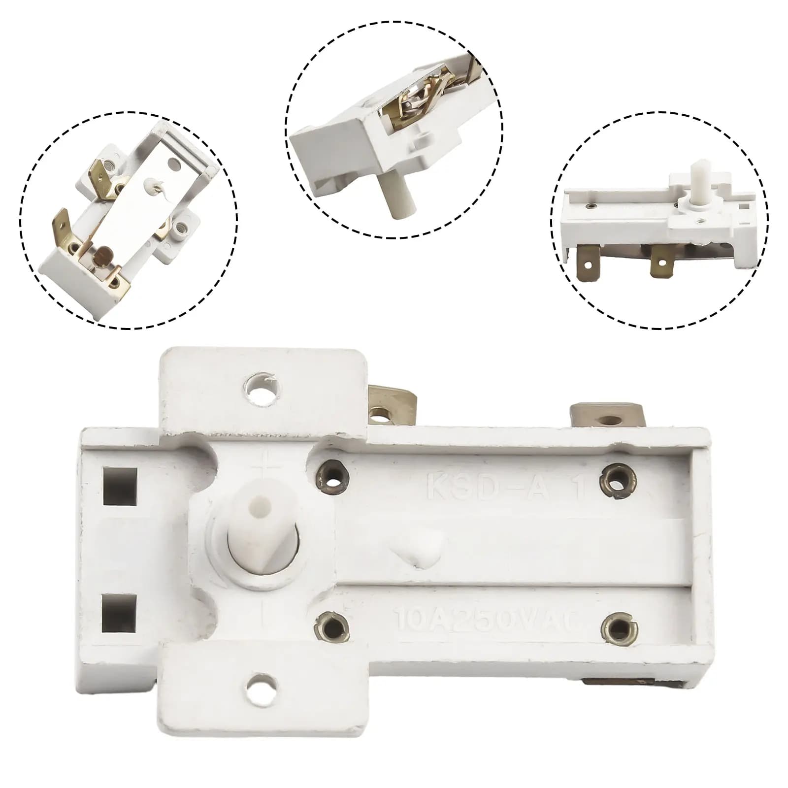 Thermostat de chauffage électrique 250V AC 16A, interrupteur de contrôle de la température, empêche 
