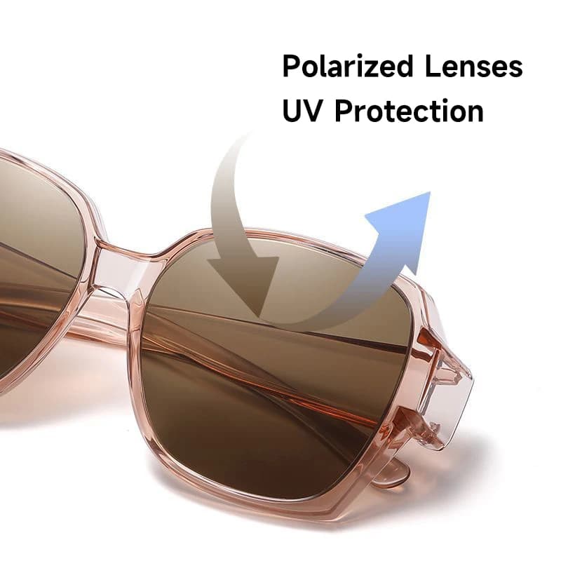 Lunettes de soleil polarisées pour femmes et hommes, 1 pièce, utilisées à l'extérieur des lunettes d