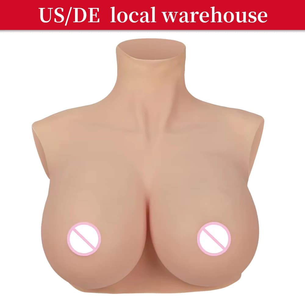 Crosscommode Silicone faux femmes corps seins formes de poitrine version légère version mince cospla
