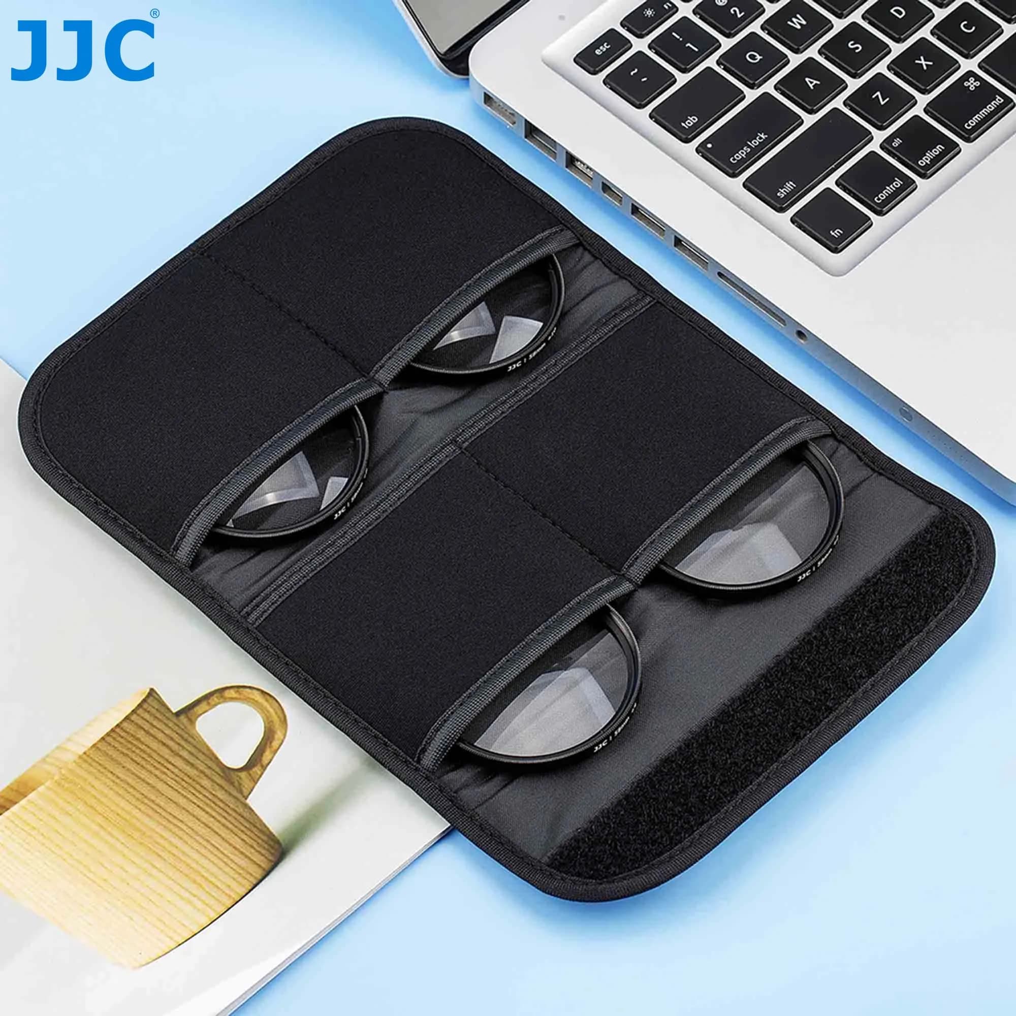 JJC Kit de filtre d'objectif en gros plan Macro avec pochette de filtre pour Sony A6600 A6500 + 2 + 