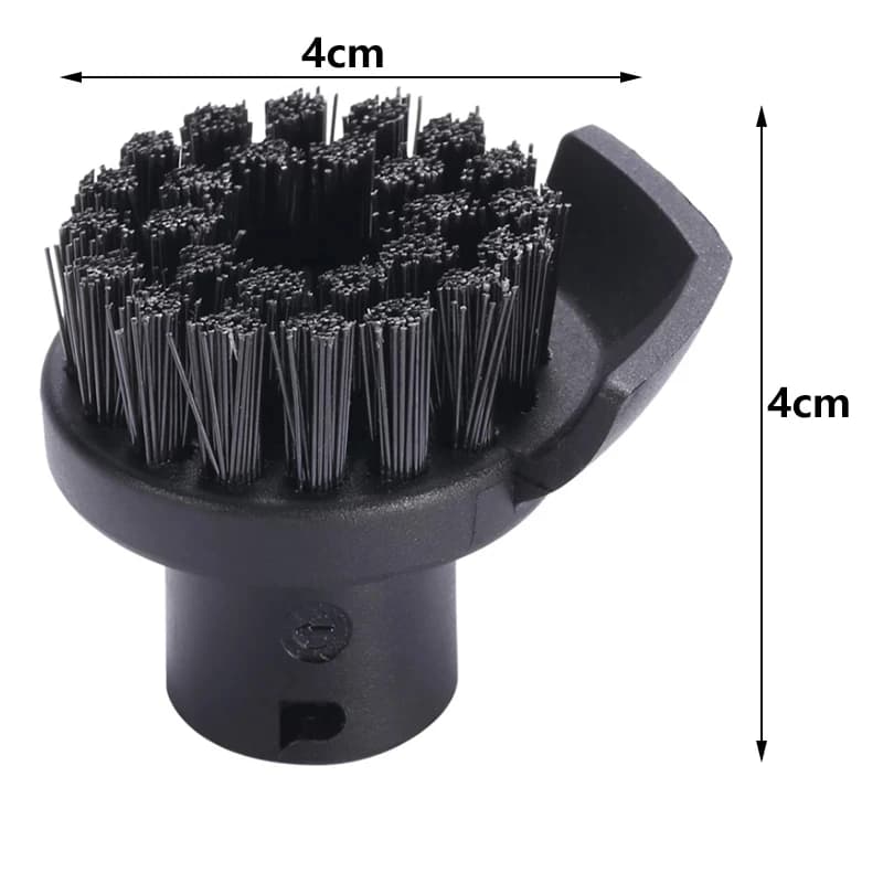 Brosses de nettoyage rondes avec grattoir pour Karcher SC1 SC2 SC3 SC4 SC5 SC7 CTK10, accessoires po