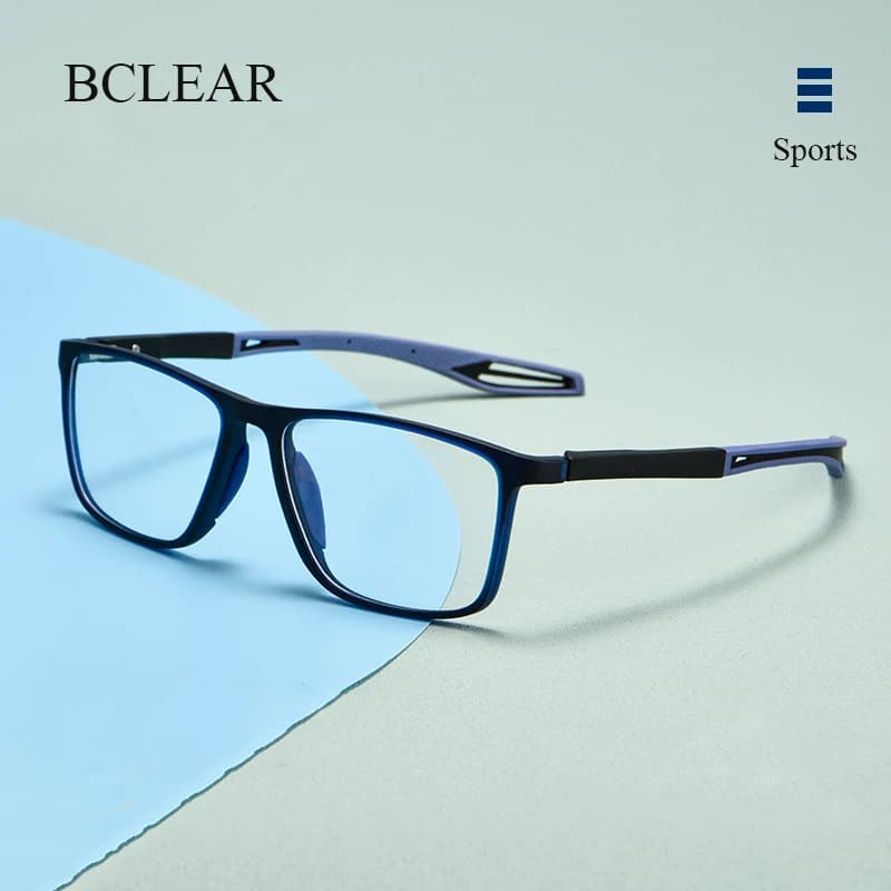 TR90 lunettes cadre hommes basket-ball extérieur ultraléger lunettes 2022 sport pleine jante myopie 