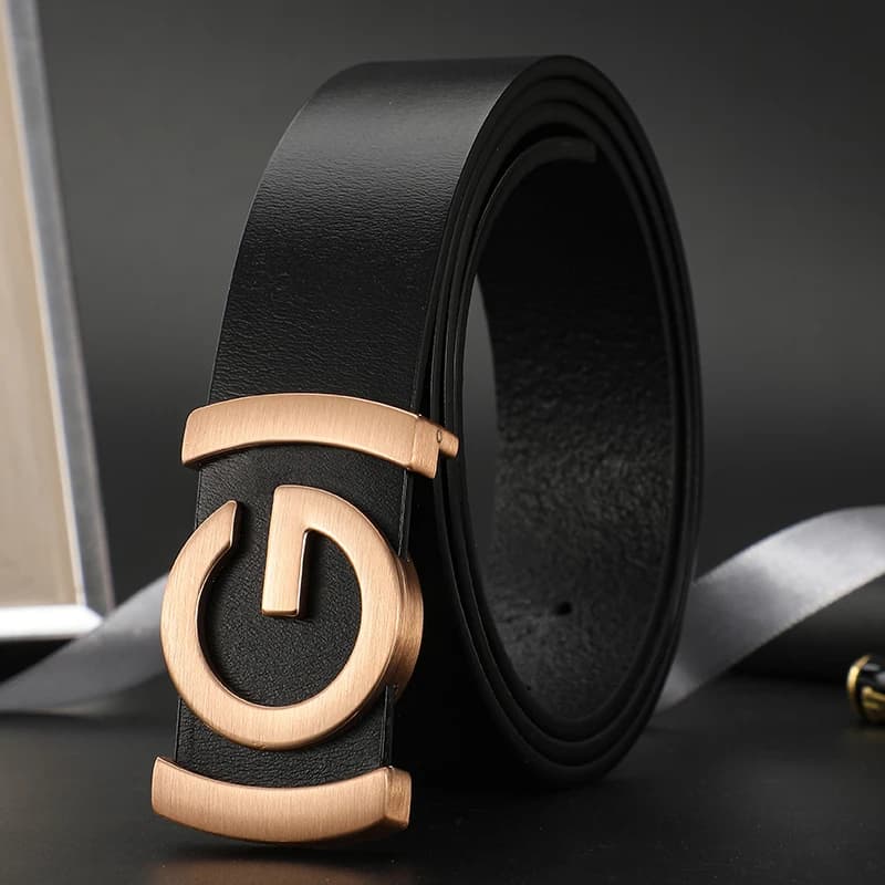 Haute qualité 34mm travail affaires sangle hommes hommes ceintures boucle en métal marque ceinture e