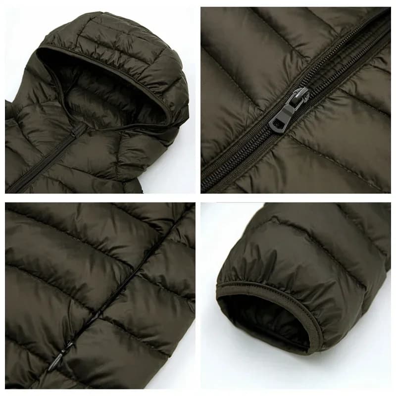 Doudoune homme 2024 nouveau 90% duvet de canard blanc Super léger doudoune homme léger manteau therm