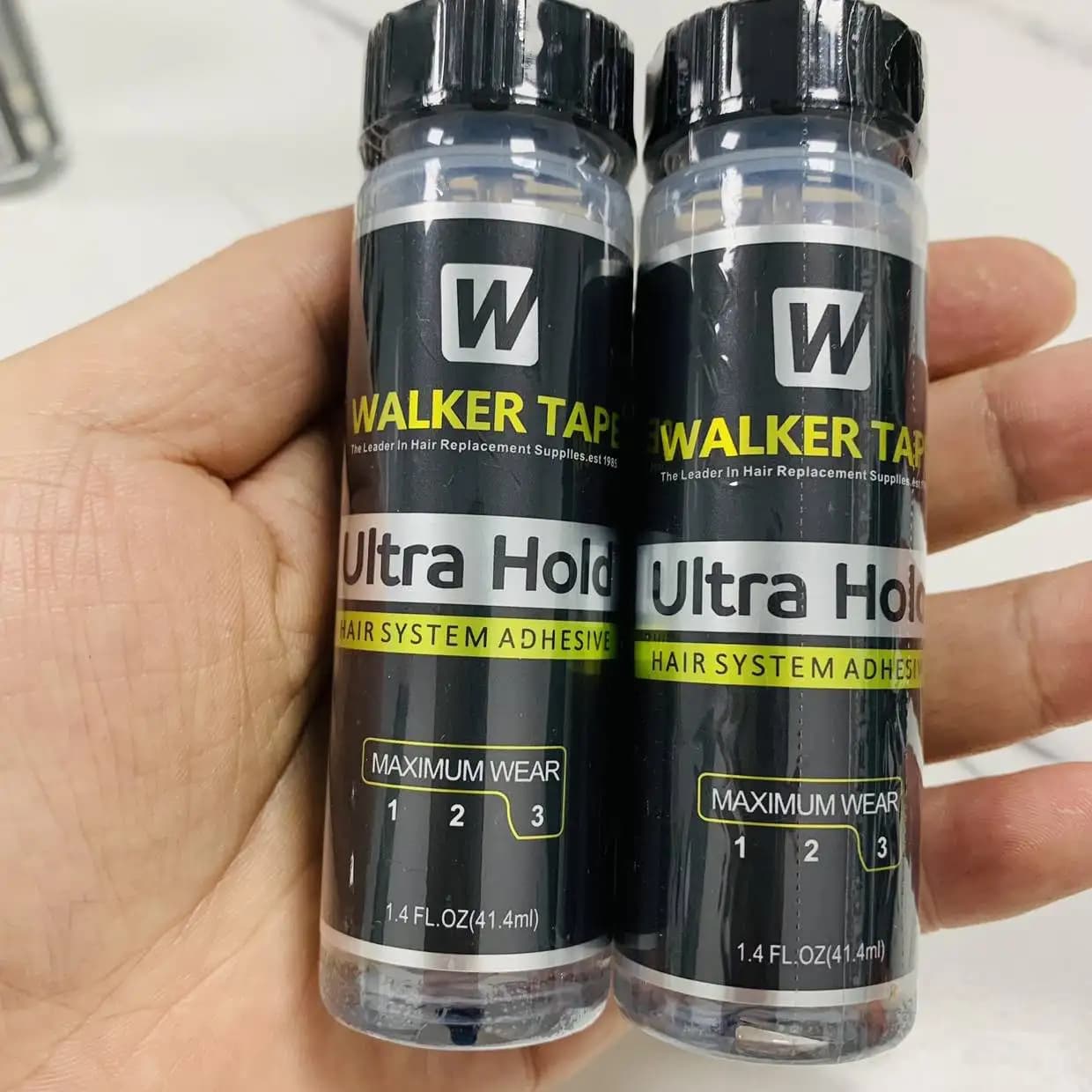 Walker Tape Ultra Hold Lace Glue, Front Lace Wig Glue, Kit d'installation de perruque, Set Glue, Wat