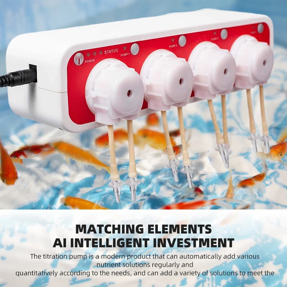 Jebao pompe à eau filtre pompe doseuse automatique doseur de récif marin automatique 3.1 3.4 MD4.4 c