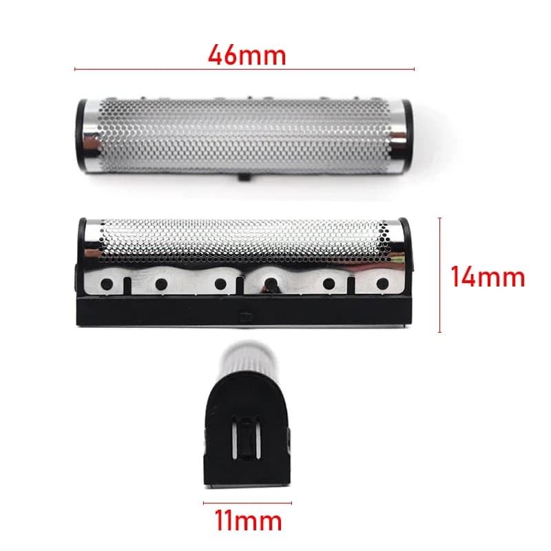 Filet de lame à Double feuille de remplacement de qualité originale pour Kemei KM-1102, accessoires 