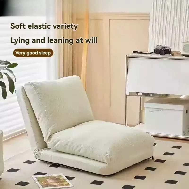 Canapé paresseux Tatami, chaise simple inclinable et amovible, lavable, petite taille, salon, chambr
