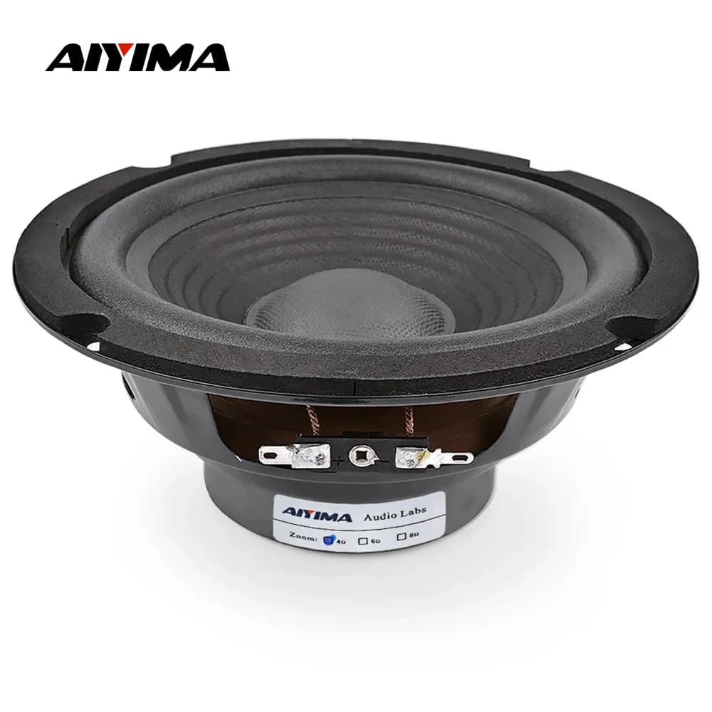 AIYIMA 1 pièce Haut-parleur audio médium-grave 150W 6,5 pouces 4 8 Ohm, amplificateur de son, woofer