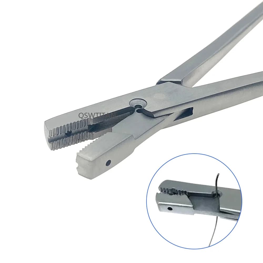 Coupe-fil torsadé pour cerclage osseux, Instrument orthopédique vétérinaire Autoclavable