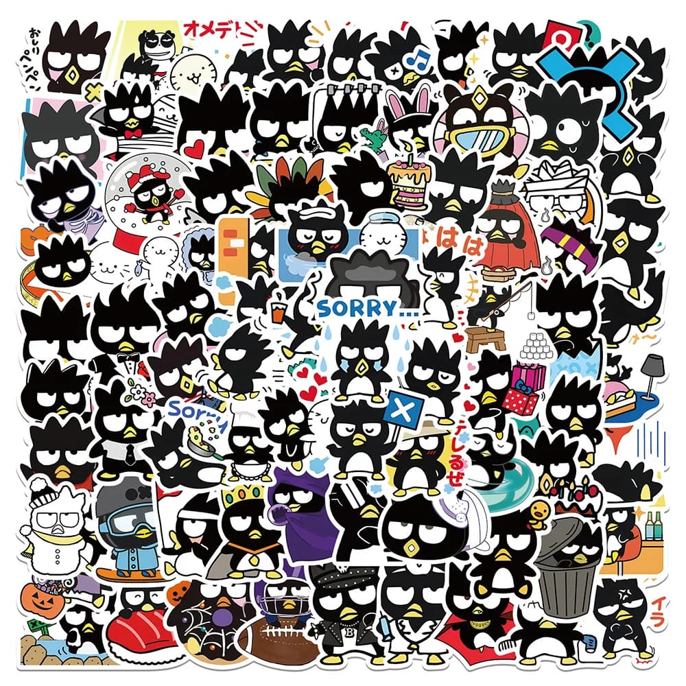 Autocollant de dessin animé Sanrio, étiquette Scrapbooking, pour ordinateur portable, Skateboard, vo