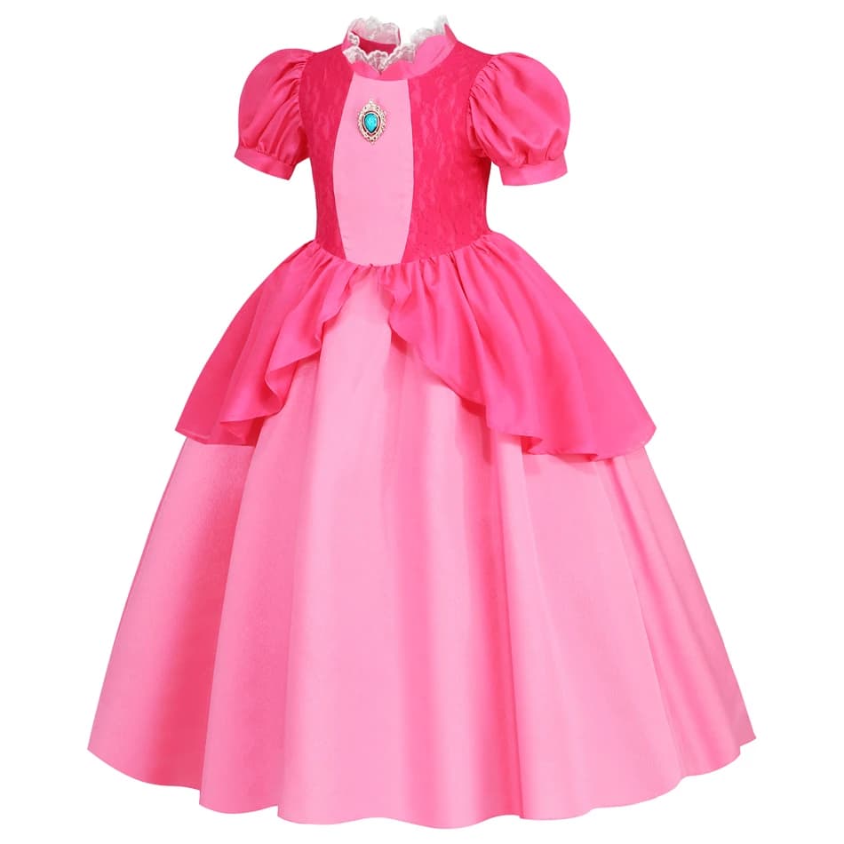 Robes pêche pour filles, Costume de princesse, vêtements de fête, Cosplay, Halloween, carnaval, anni