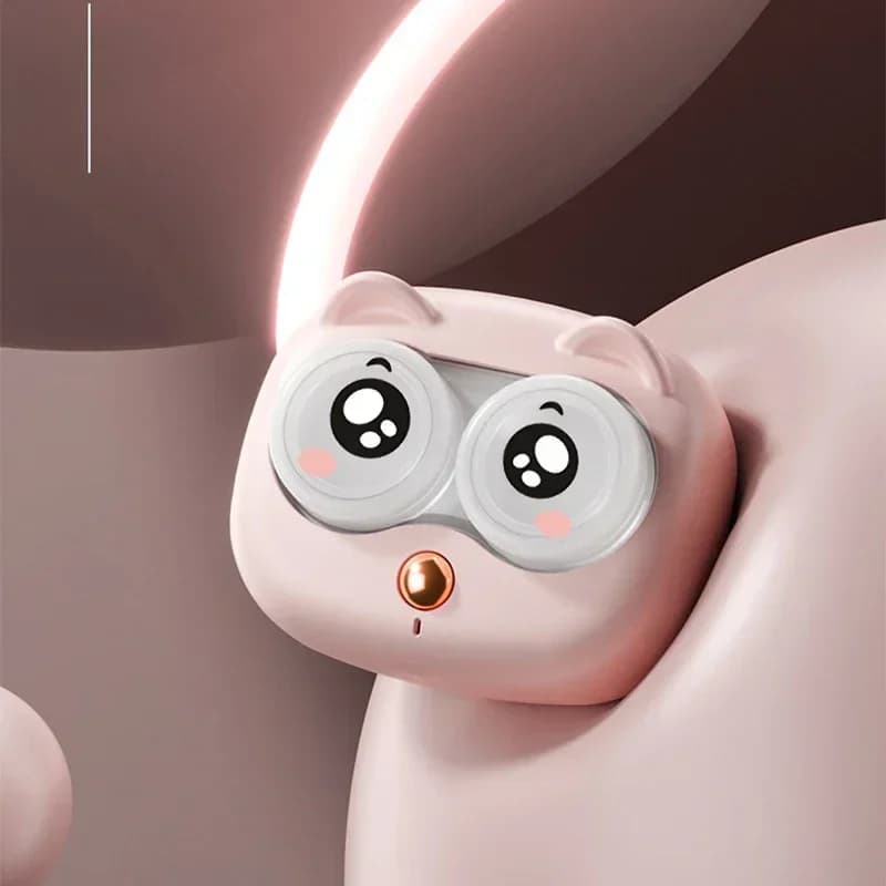 Nettoyeur de lentilles de contact ultrasonique avec boîte amovible, machine de nettoyage des protéin