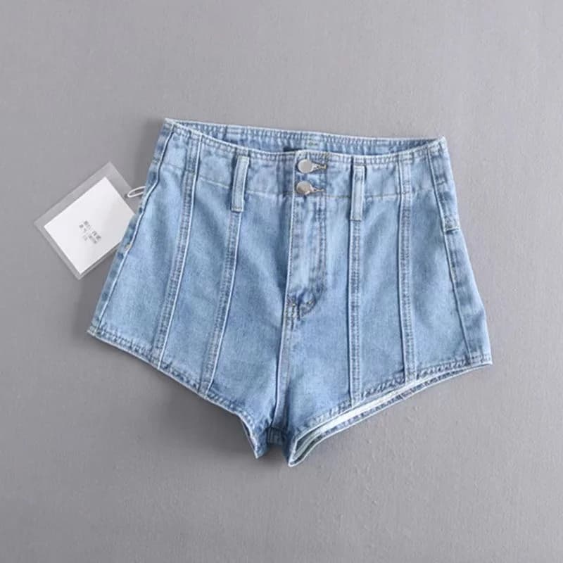 Jeans High audiGoals pour femmes, pantalons en denim vintage, pantalons décontractés, pantalons de c