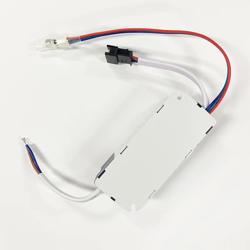 Transfermer 3W/6W/12W/18W + RGB pour plafonniers, 2 voies de sortie 280mA, pilote LED, avec connecte