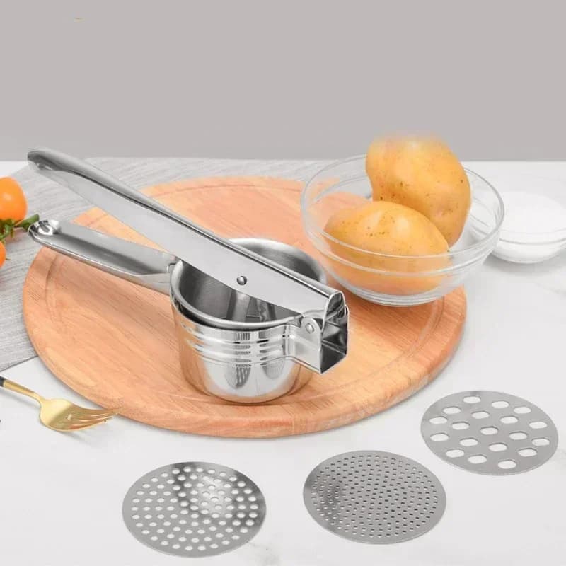 Presse-purée RicerPress purée de pommes de terre en acier inoxydable, purée de concassage, presse-fr