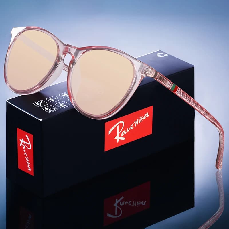 Lunettes de soleil polarisées à la mode pour femmes, monture Design de marque, lunettes de soleil à 