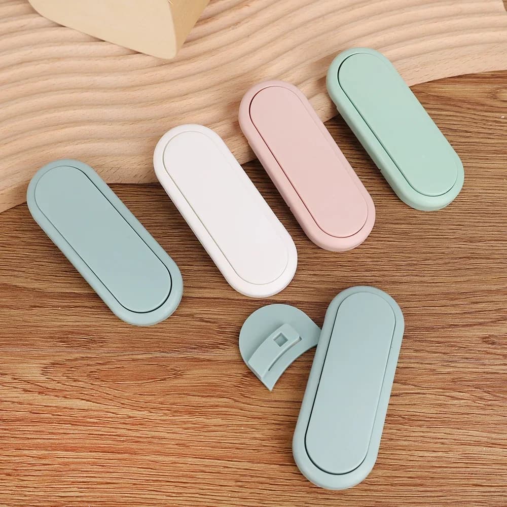 Serrures de sécurité multifonctions pour enfants, Anti-pincement, serrure à main pour porte d'armoir