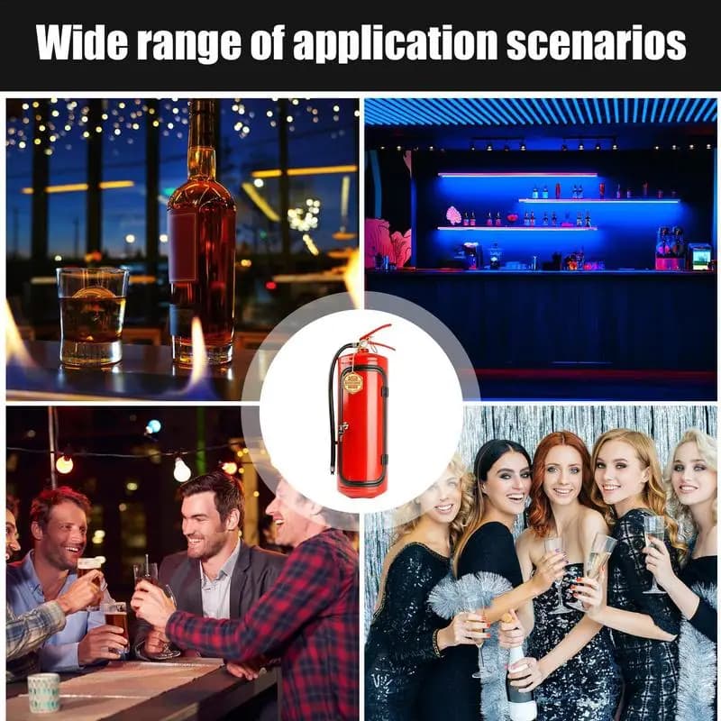 Armoire à vin en forme d'extincteur, mini bar pour les amateurs de whisky, décoration de bureau, nou