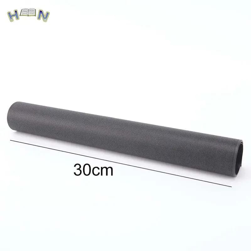 Filtre anti-poussière noir pour ventilateur de boîtier PC, 1m x 30cm, maille PVC, DIY