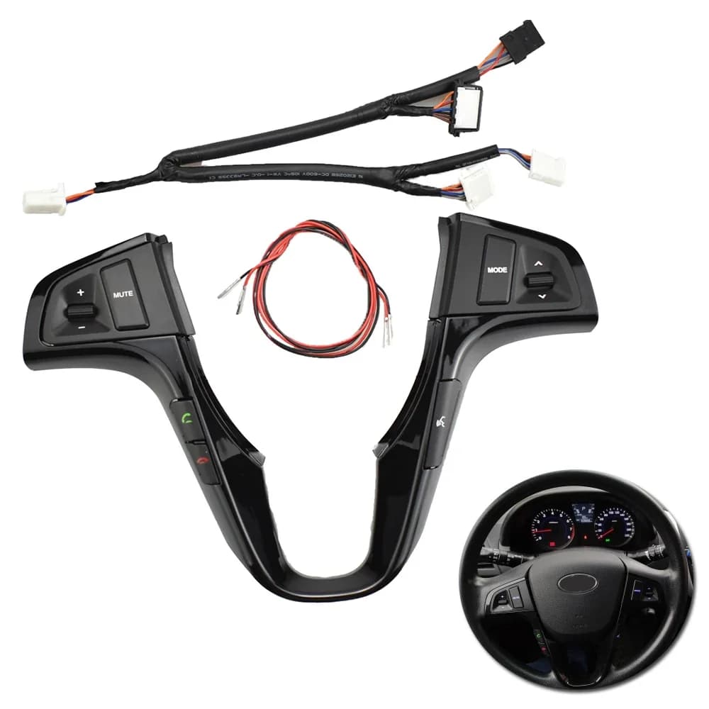 Boutons de volant pour Hyundai VERNA SOLARIS, multifonction, Bluetooth, Audio, Volume, commande de m