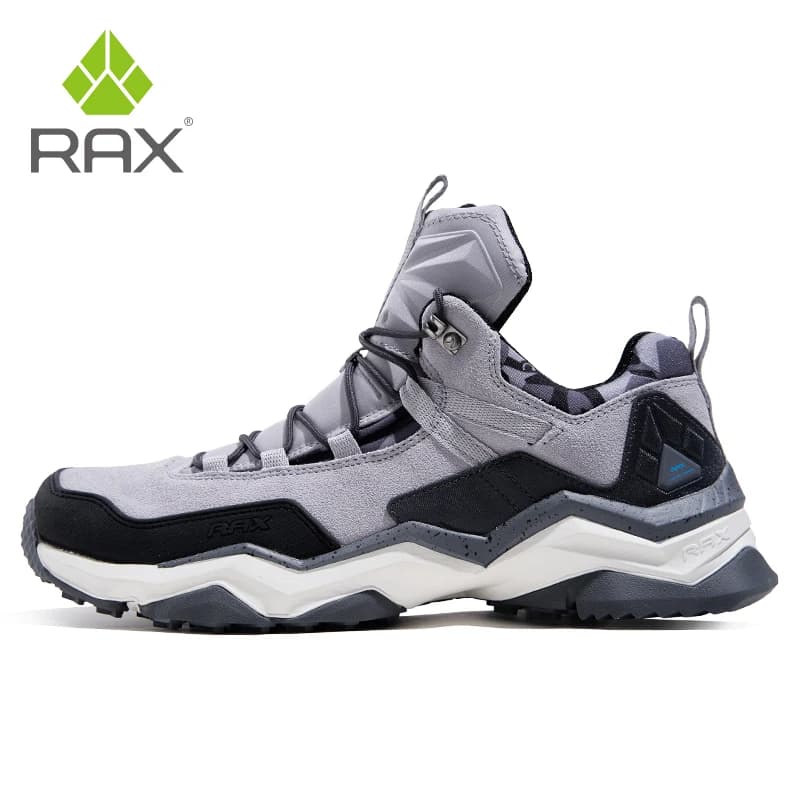 Rax-Chaussures de randonnée imperméables pour hommes, randonnée en plein air, pêche, calcul de degré