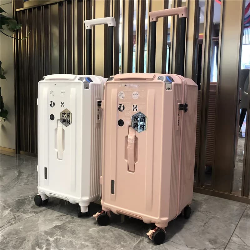Valise de voyage universelle pour hommes et femmes, roue, mot de passe, chariot épaissi, bagage de g