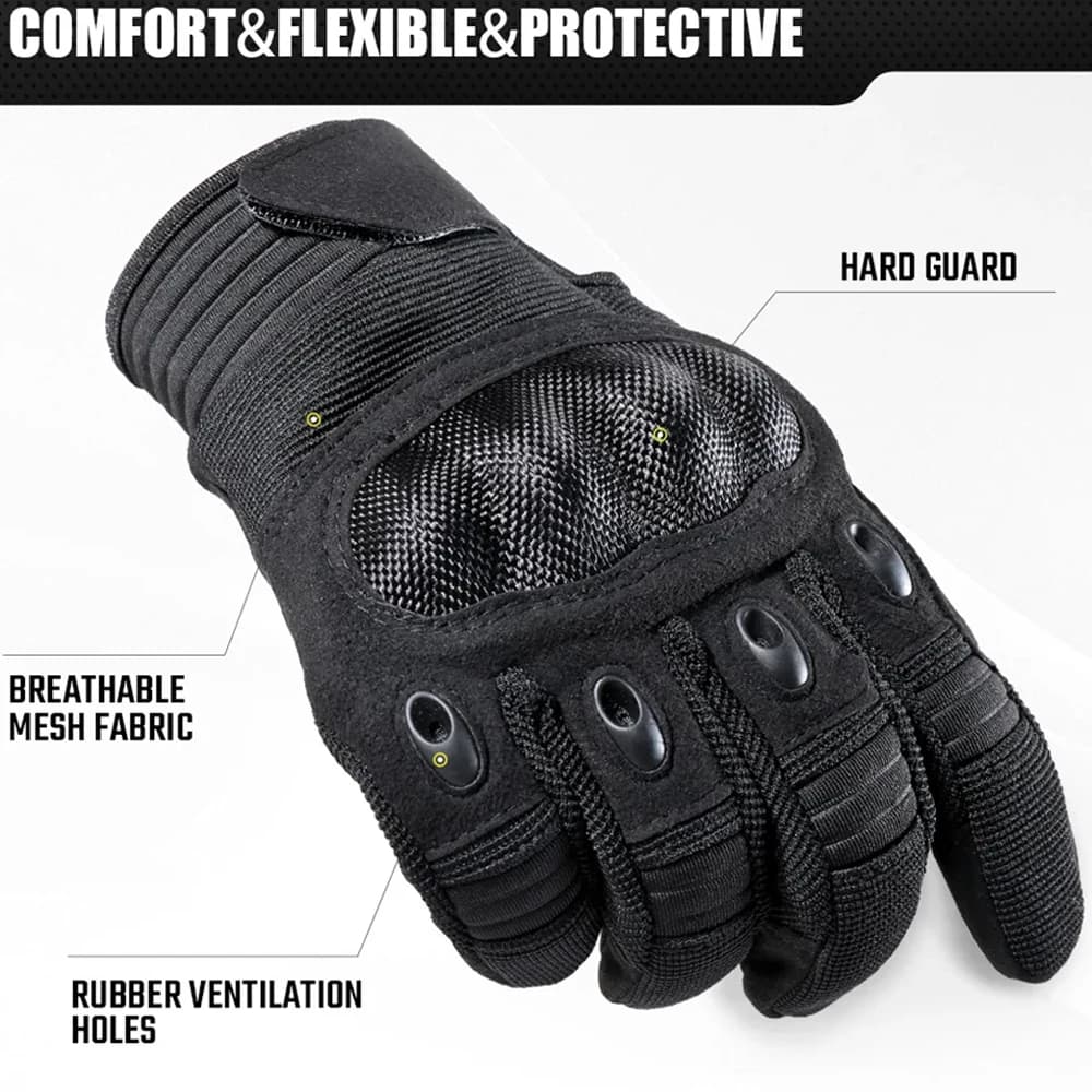 Gants tactiques pour écran tactile pour hommes, pour le cyclisme en plein air, la randonnée, le camp