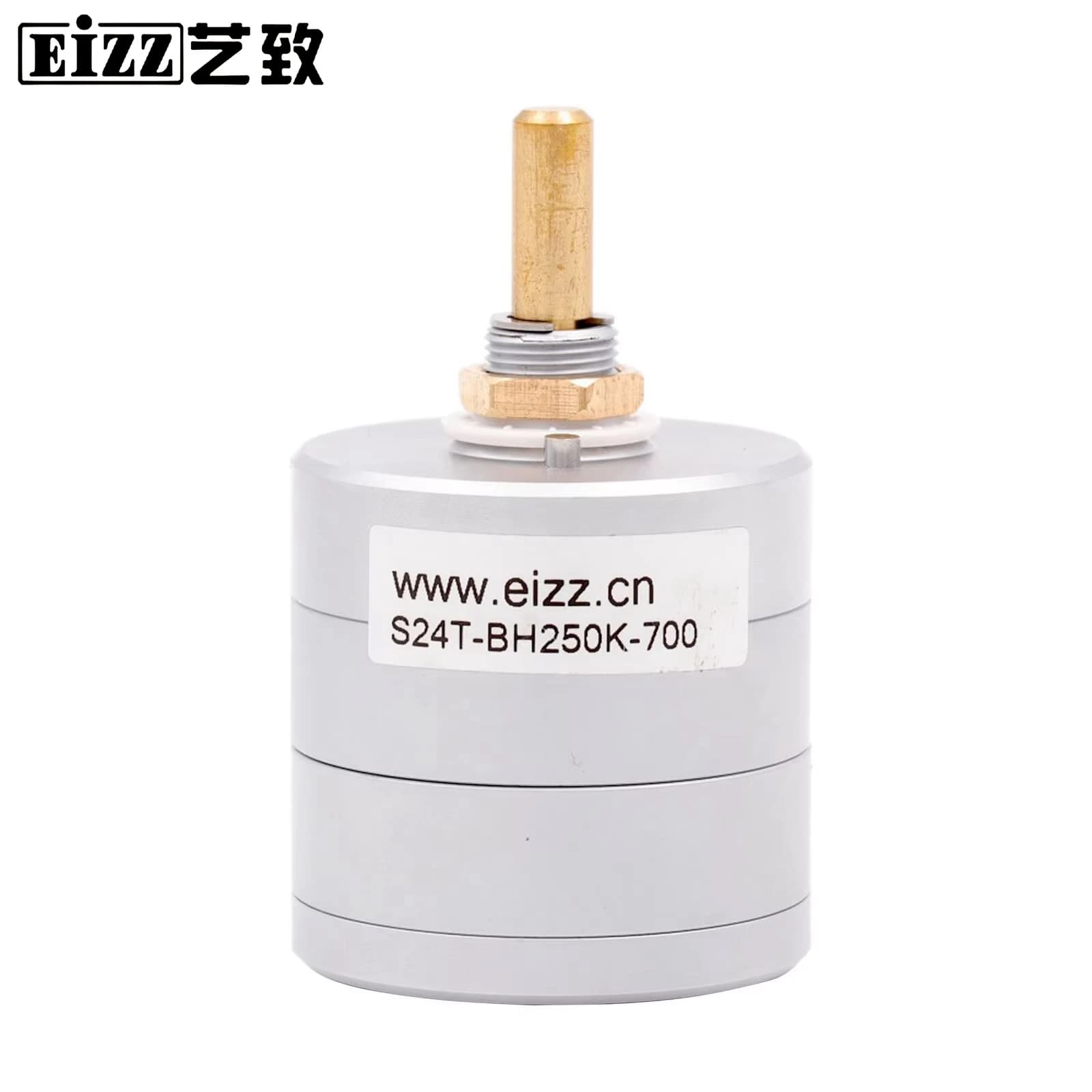 EIZZ-Potentiomètre de Volume Mono Stéréo Haut de Gamme, 10K, 25K, 50K, 100K, 250K, 24 Étapes, Atténu