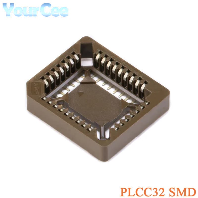 5 pièces PLCC32 PLCC44 IC prise SMD DIP PLCC adaptateur de prise 32 broches 44 broches connecteur