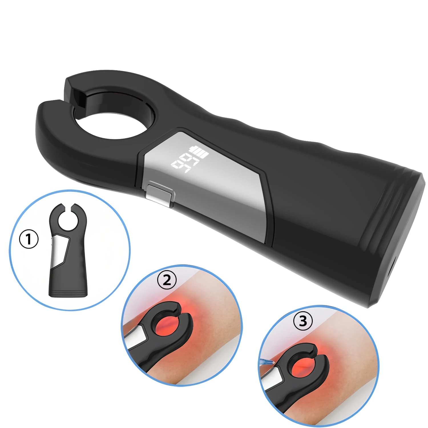 Détecteur de veines portatif USB, Scanner de veines à infrarouge LED, visionneuse de veines Portable