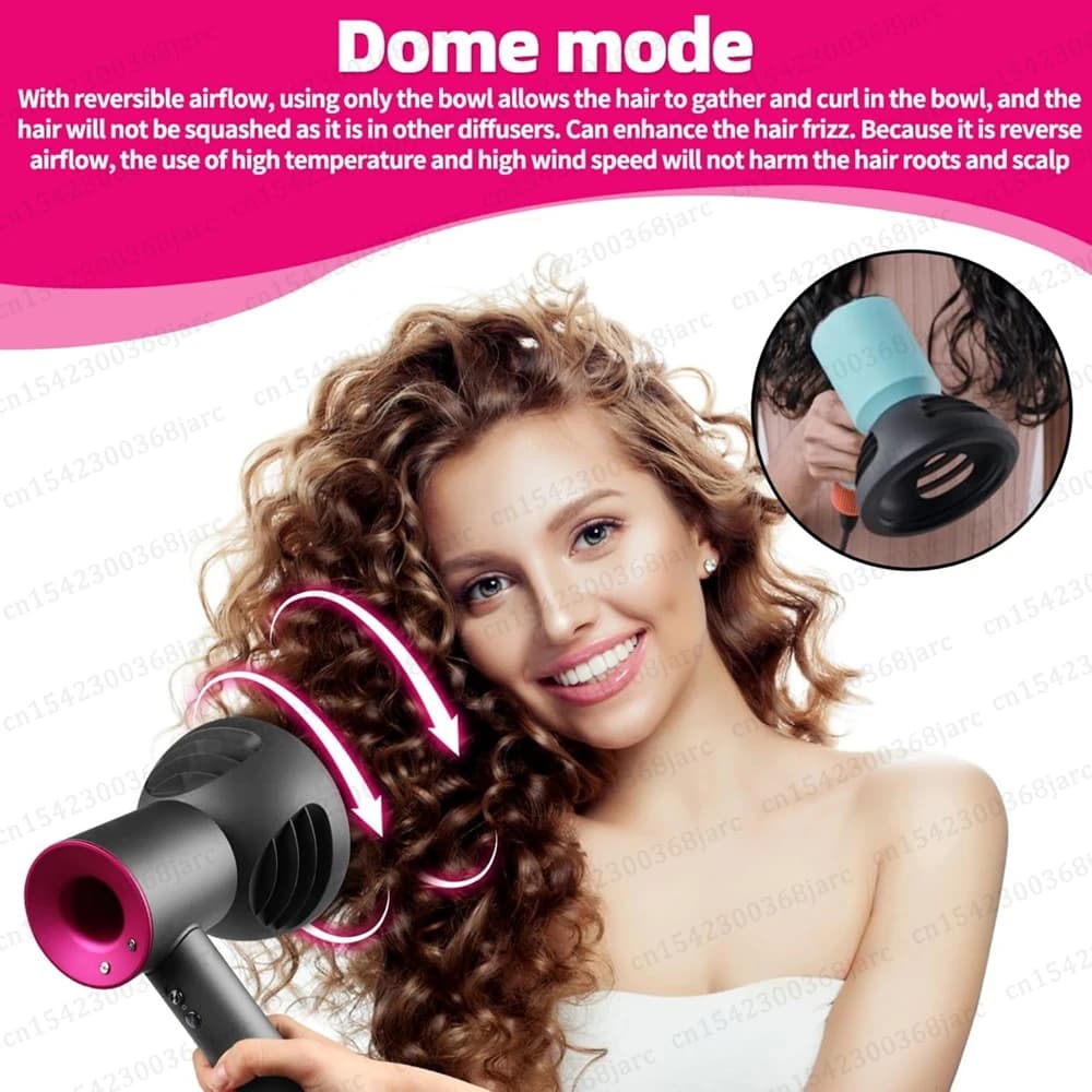 Accessoire de bouclage pour sèche-cheveux, buse de bouclage automatique améliorée pour Dyson Superso