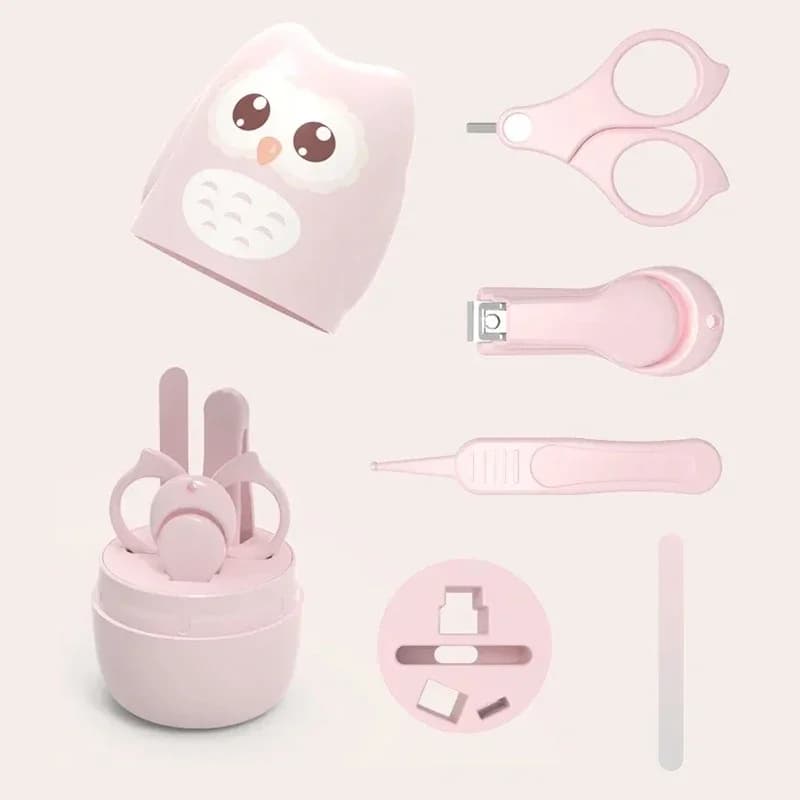Kit de manucure pour enfants, ciseaux à ongles pour bébé, ensemble d'outils de soins des ongles pour