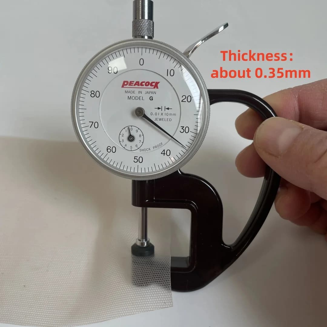Tissu en silicone antidérapant 10 cm x 30 cm pour bases de perruques, fabrication de perruques, et r