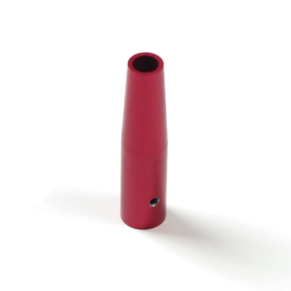 6/12 pièces tir à l'arc connecter pointe de flèche en aluminium flèche insérer OD 8mm en bois bambou