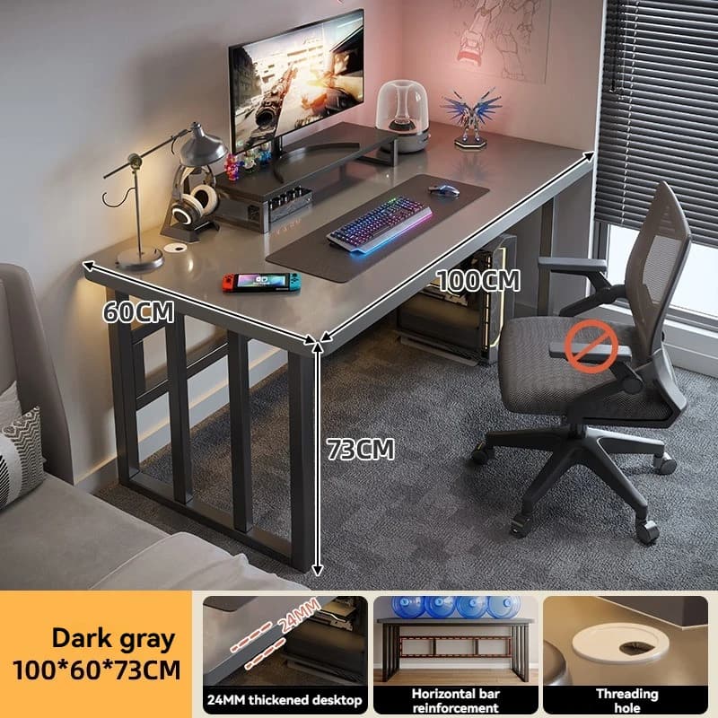 Bureau d'ordinateur, bureau, chambre à coucher à domicile, apprentissage des étudiants, écriture, ré