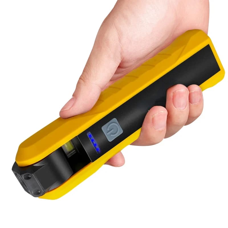 Lampe de travail COB Portable, lampe de poche magnétique, Charge USB, lampe de poche pour voiture, l