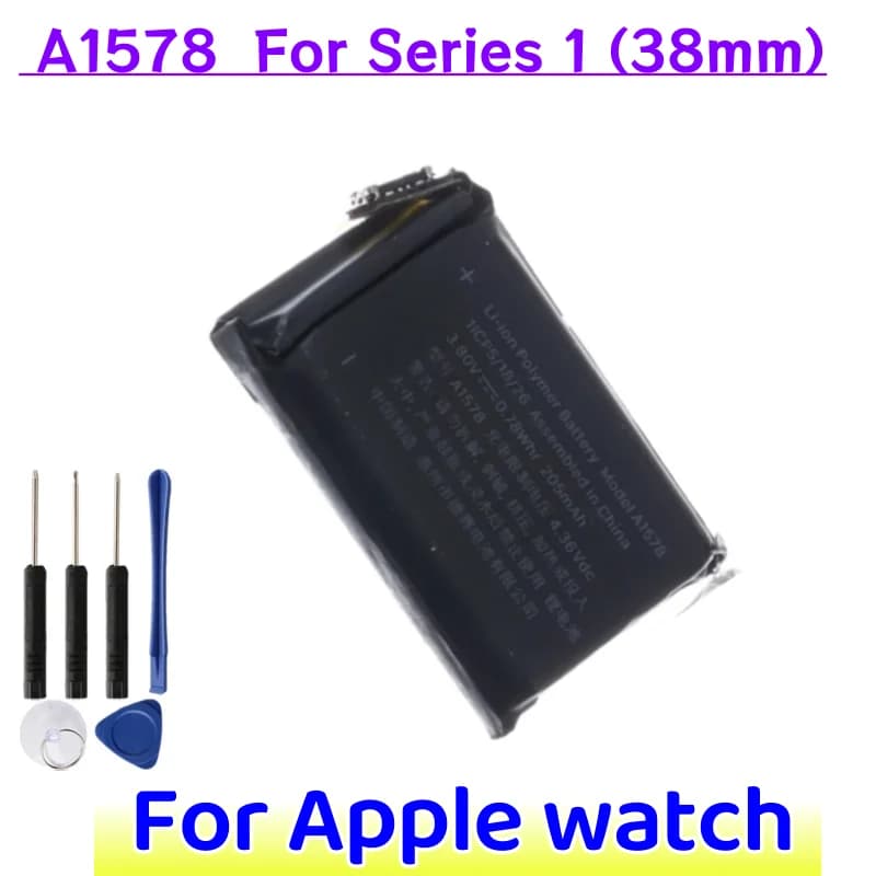 Batterie de remplacement A1578 A1579 pour Apple Watch série 1, 38mm, série 1 42mm, séries géniales A